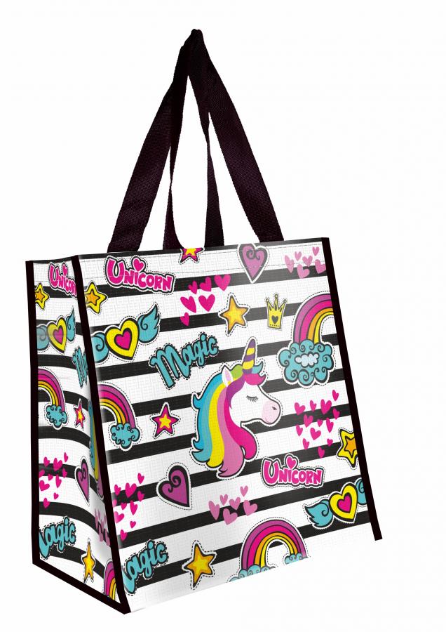 Baggie EKO nákupná taška Magic Unicorn z recyklovaného polyesteru