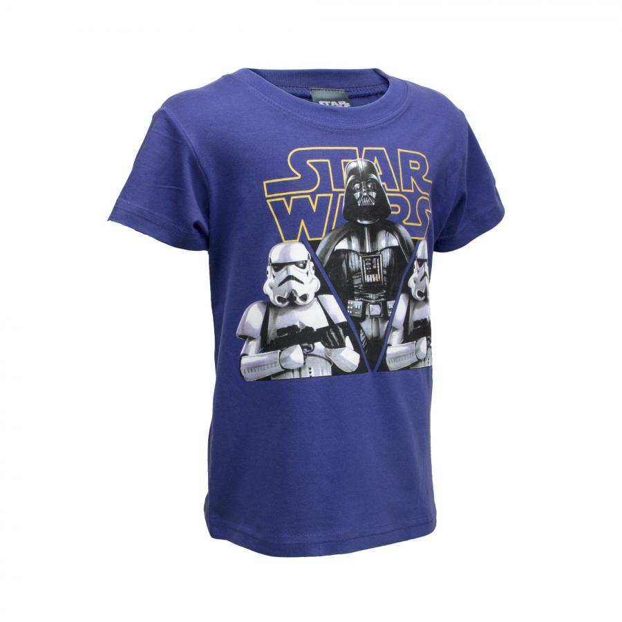 Star Wars tričko s krátkym rukávom modré