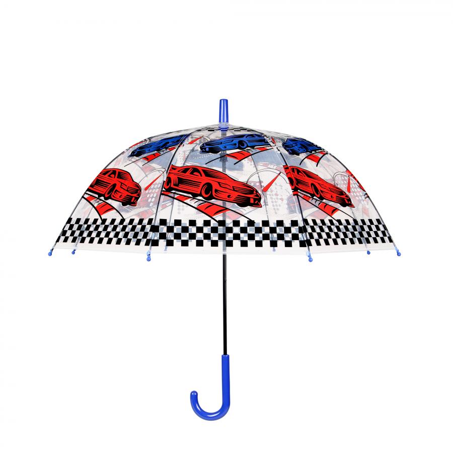 Rejni Racing Cars detský dáždnik s manuálnym otváraním