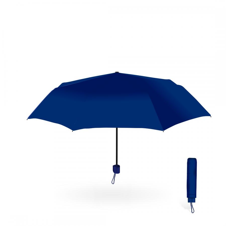 Rejni pánsky 
skladací dáždnik s manuálnym otváraním, Blue