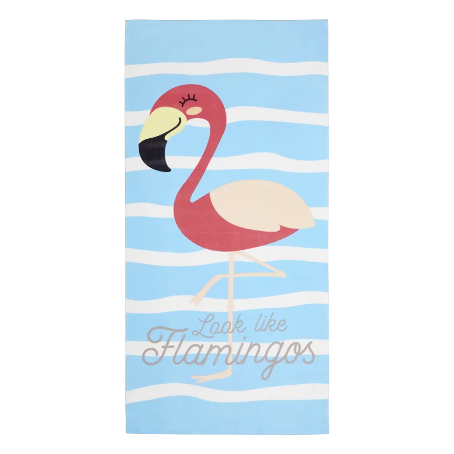 Flamingo osuška 75x150cm